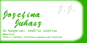 jozefina juhasz business card